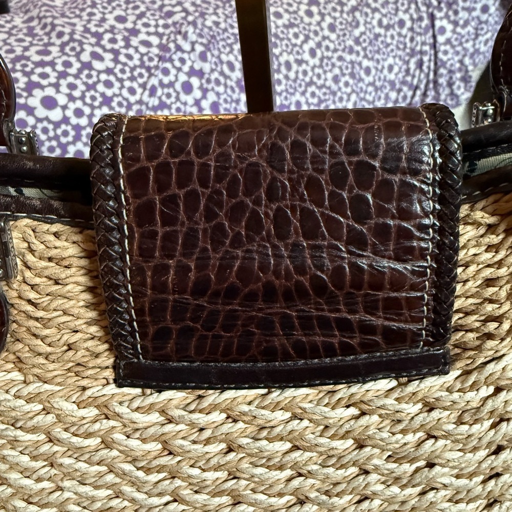 Brighton Savannah Straw Tote - Picture 12 of 15